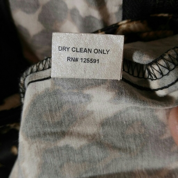 Metropark MP Black Bodycon Strapless leopard Dress - Picture 6 of 6